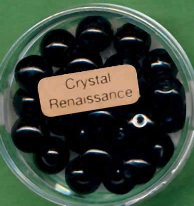 078008294 Crystal Renaissance Perlen 8mm schwarz 25 Stück