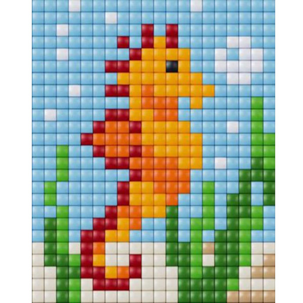 40013 Pixelhobby Bastelset XL Seepferdchen
