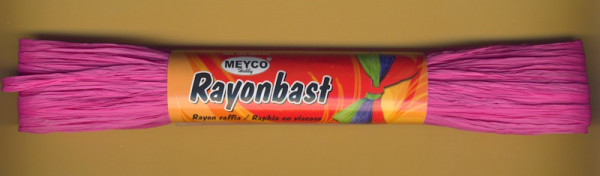 22225 Meyco Rayonbast pink matt 20m