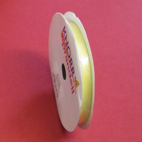 6310508 Satinband 10mm hellgelb 10m