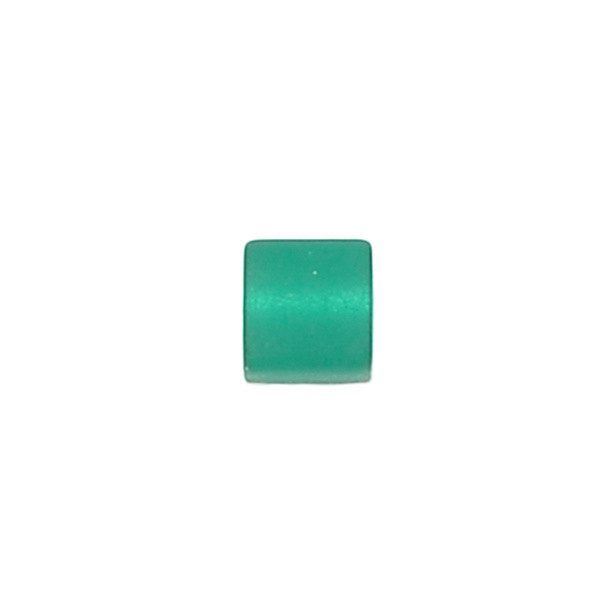 370606191 Polariswürfel Großloch dunkelgrün matt 6x6mm