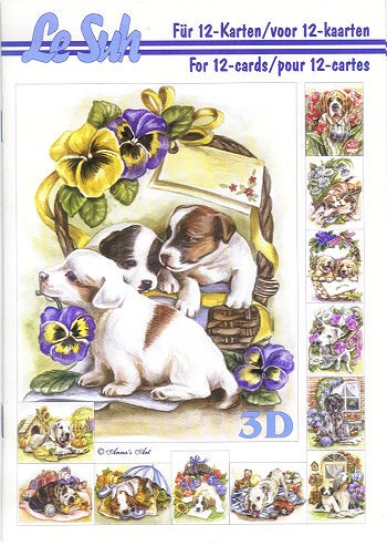 3D Motivbuch Hunde A5