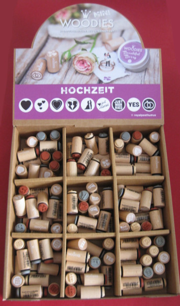 Mini Woodies Stempel Hochzeit