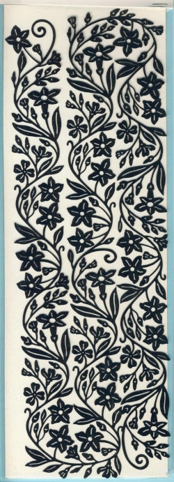 3470015 Metall Dekogirlande Design II schwarz