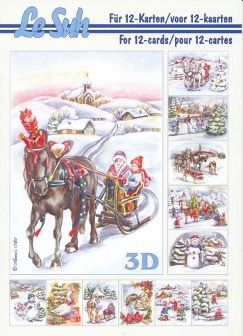 3D Motivbuch Weihnachten IV A5