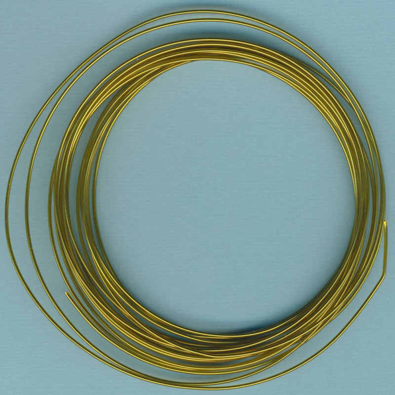 8410-611 Modellierdraht 1mm gold 5m