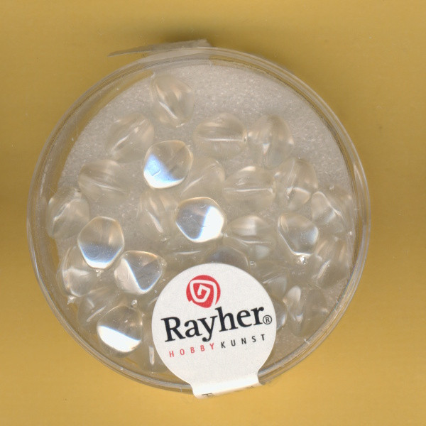 14460100 Crystal Renaissance Perlen Dreikant 7mm schneeweiß