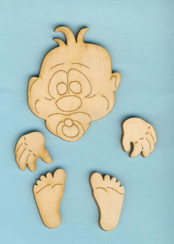 byh7306sb Holz Deko Kantenhocker Baby Junge 6cm