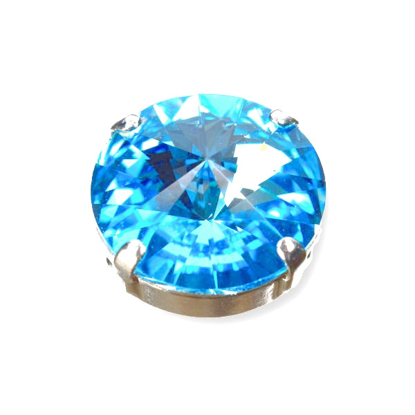 p1125181 Swarovski Glasstein 13mm aqua