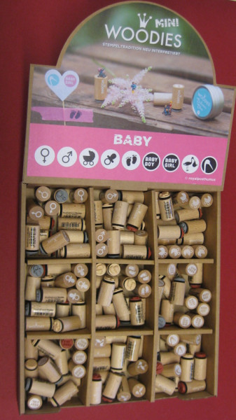 Mini Woodies Stempel Baby
