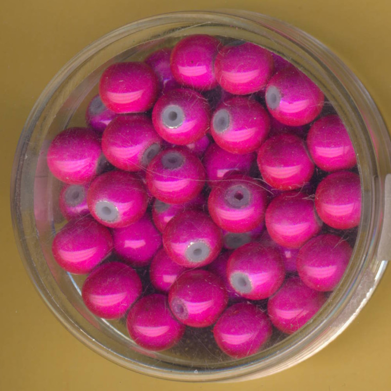 0733-06594 Miracle-Beads 6mm pink 40 Stück