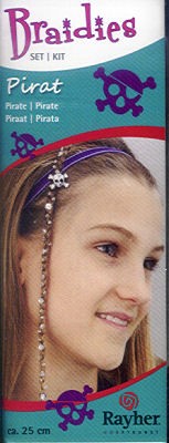 1524800 Haarschmuckset Braidies Pirat