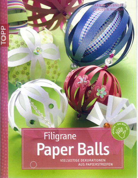 3901 Buch Filigrane Paper Balls