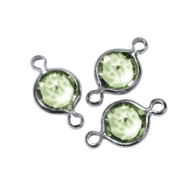 14295432 Swarovski Accessoires rund 11mm jade 9 Stück