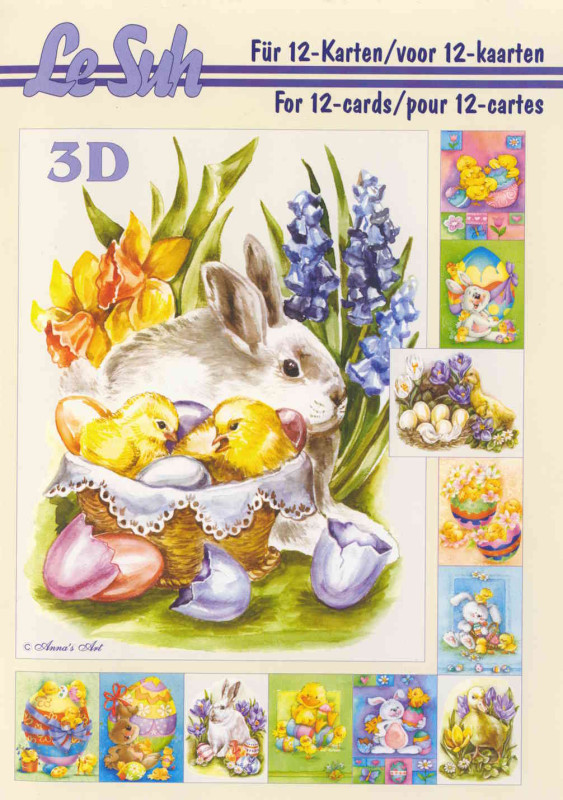 345626 3D Motivbuch A5 Ostern 2
