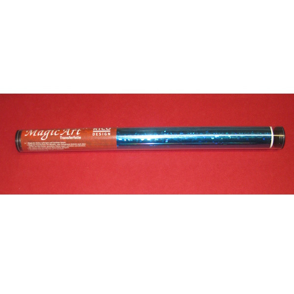 076270000 Magic Art Transferfolie blau glitter 29,5x21cm