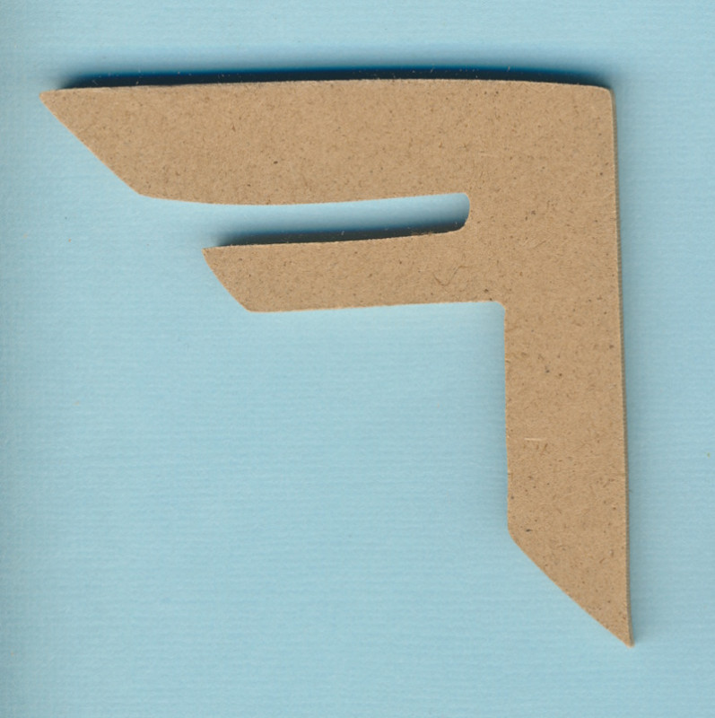 067670014 Holz Dekor Eckmotiv 7x7cm