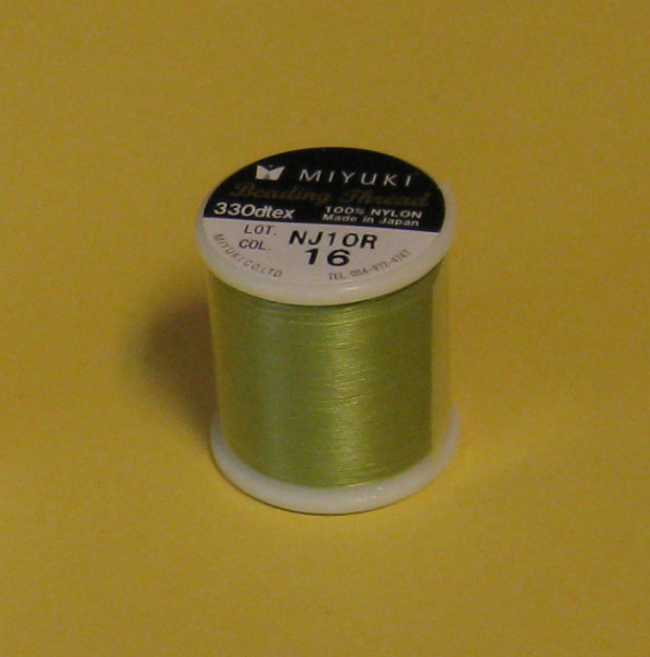 457016 Miyuki Fädelgarn peridot 50m