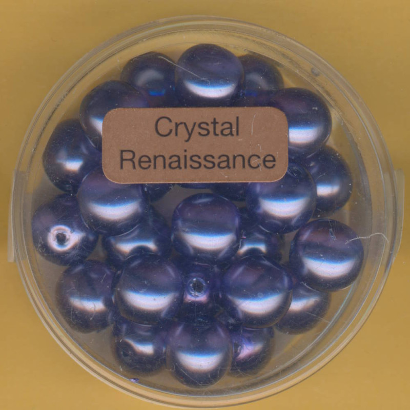 0780-08884 Crystal Renaissance Perlen 8mm violett 25 Stück
