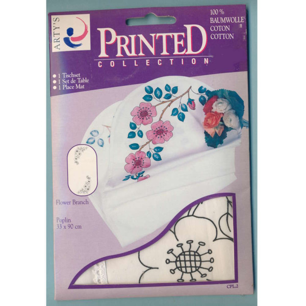 cpl2 Printed Collection Tischset Flower Branch