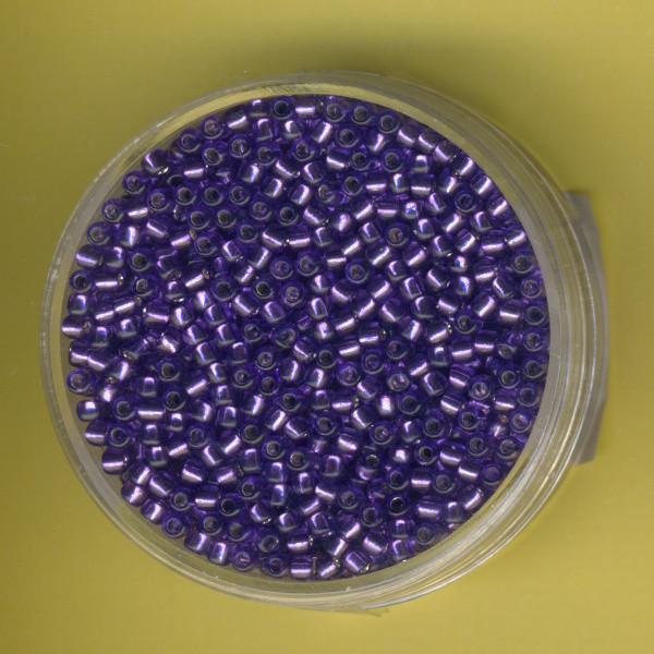 96112224 Toho Beads 2,2mm purple Silverlined 12g