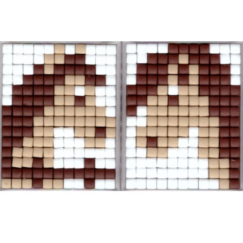 77758 Pixelhobby Medaillon Set Pferde