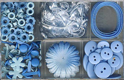 Embellishment Kit blau