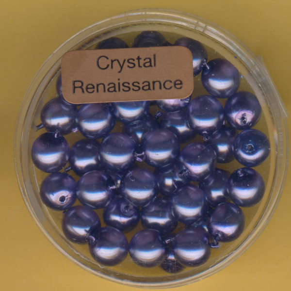 0780-06884 Crystal Renaissance Perlen 6mm violett 40 Stück