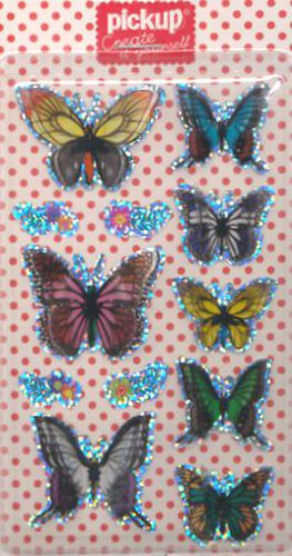Sticker 3D Schmetterlinge