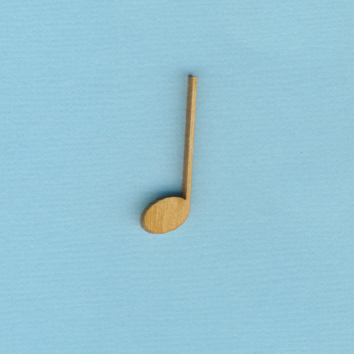 noh3599b Holz Deko Note geschlossen 28mm