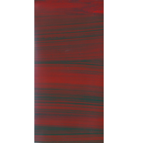 7007361 Kerzen Wachsplatte gestreift rot-grün 200x100mm