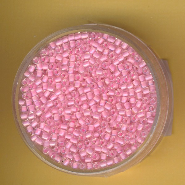 96111912 Toho Beads 2,2mm color inside rosa 12g