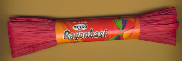 22224 Rayonbast rot matt 20m