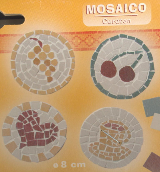 gmo3 Ceraton Mosaikset Untersetzer 4 Stück 8cm
