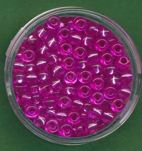 9351054_Rocailles-4,5mm-fuchsia-Silbereinzug-17g