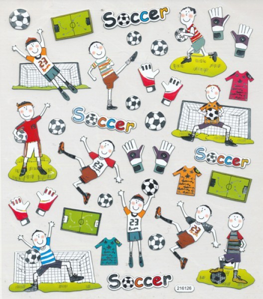 3452419 Hobby Design Sticker Fußball 2