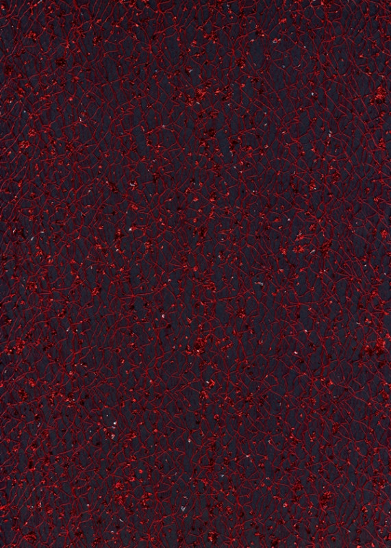 Vlies Glimmer-Crackle rot
