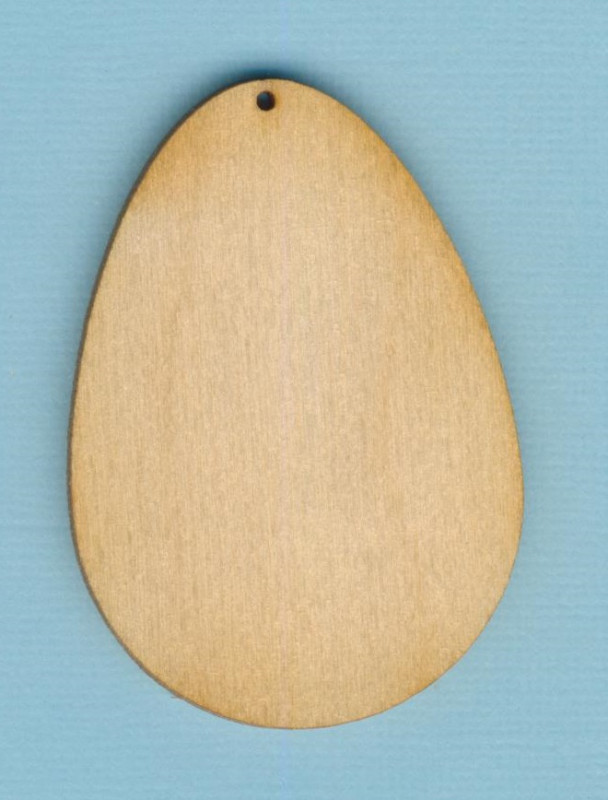 eih6106 Holz Deko Ei 6cm