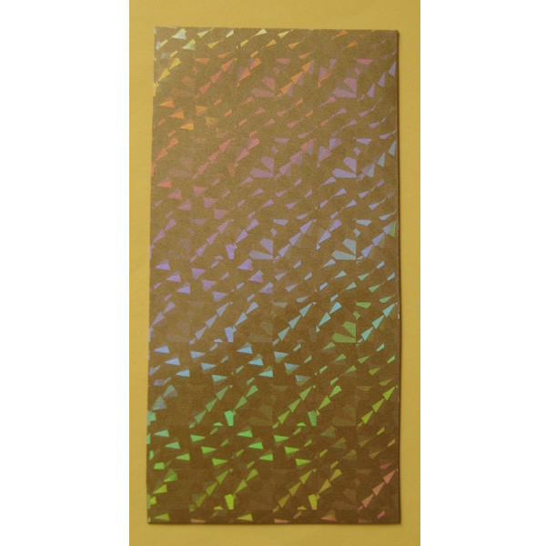 094991 Kerzen Wachsplatte irisierend gold 200x100mm