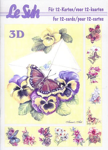 3D Motivbuch Schmetterling A5
