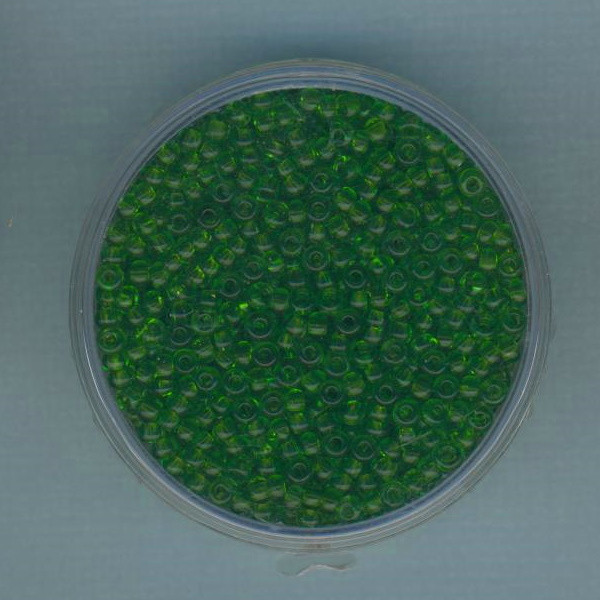 83230 Rocailles 2,5mm hellgrün transparent 17g