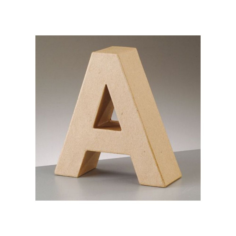 2630901 Papp Art Buchstabe A 17,5x16,9cm