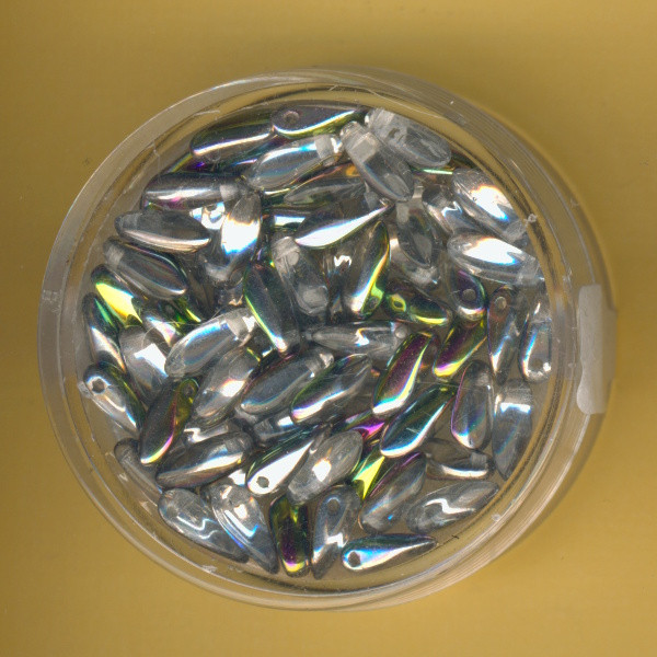 5181-08304 Daggy Beads 2,5x8mm vitrail 70 Stück