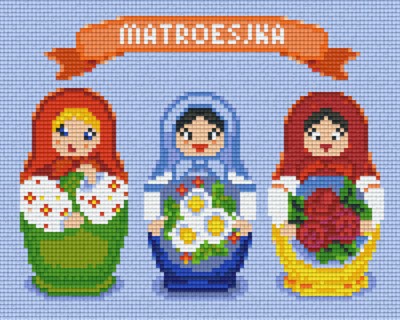 804391 Pixelhobby Klassik Set Matroschka