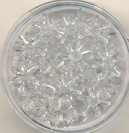 081210134 Sternperle transparent 4x10mm