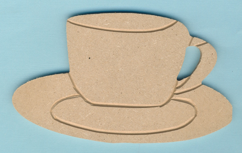 084800005 Holz Dekor Kaffeetasse 8,5x14cm