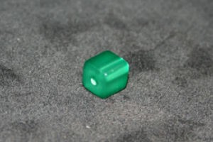 Polariswürfel dunkelgrün 8x8mm