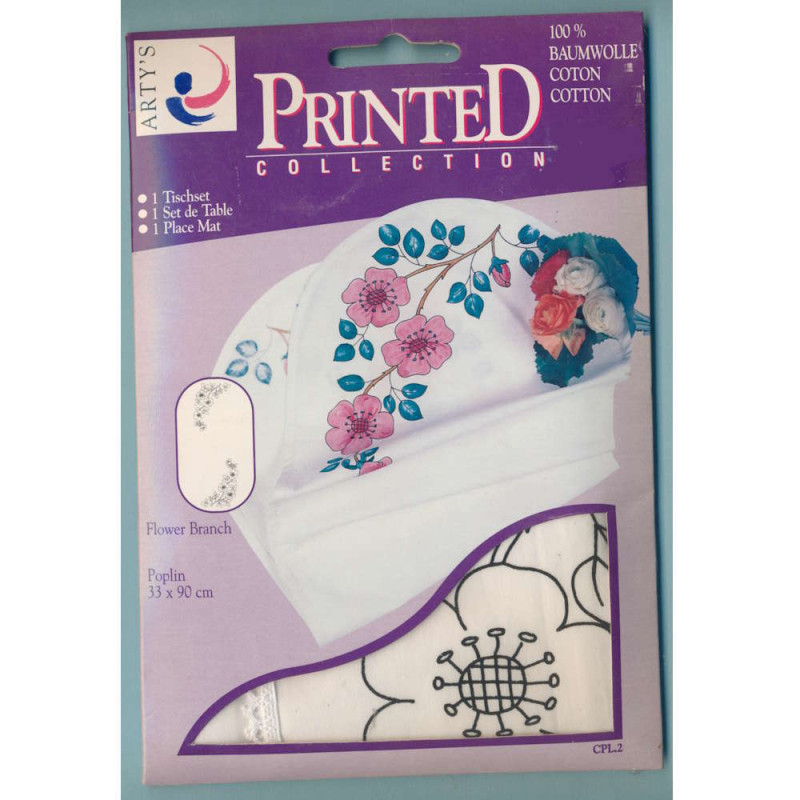 cpl2 Printed Collection Tischset Flower Branch