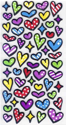 hf3451152 Creapop Sticker Hearts