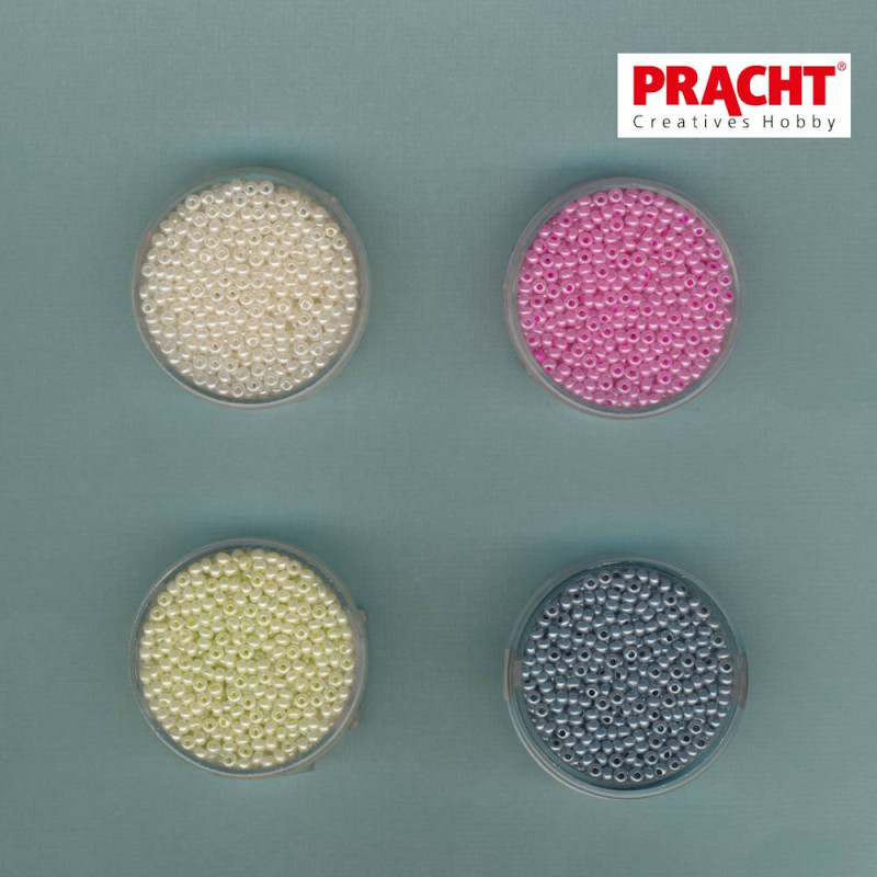 Pracht Rocailles Perlen 2,6mm wachs